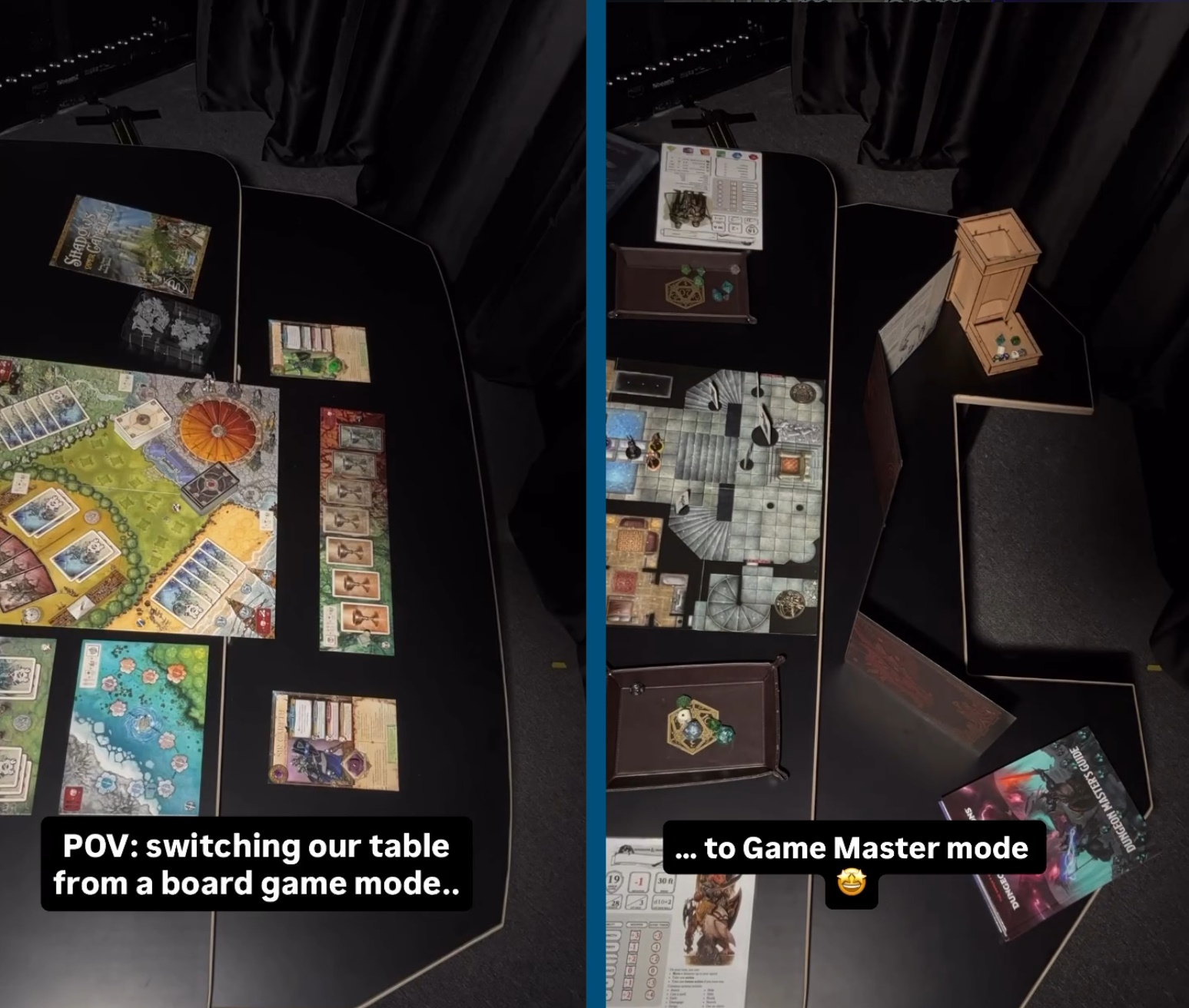 Features tablerollover